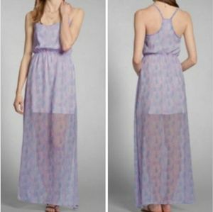 A&F Soft Purple Long Dress